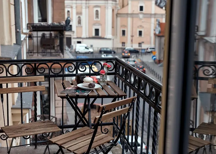 Dluga 18 Apartament Premium Z Balkonem